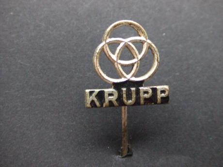 Krupp vrachtwagen producent zwart logo
